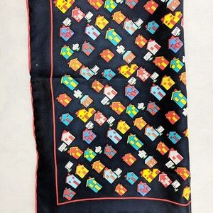 Vintage Real Estate Glam!  ALYNN 100% Silk Scarf